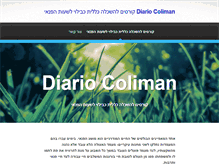 Tablet Screenshot of diariocoliman.com